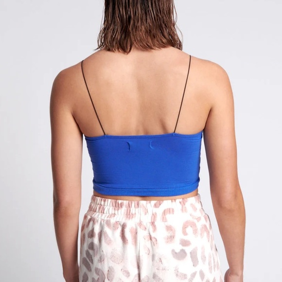 OneTeaspoon O.T.S String Crop Top, Electric Blue, Size Large, NWT - Picture 2 of 12